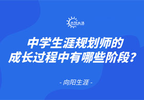 中學(xué)生涯規(guī)劃師的成長過程中有哪些階段？
