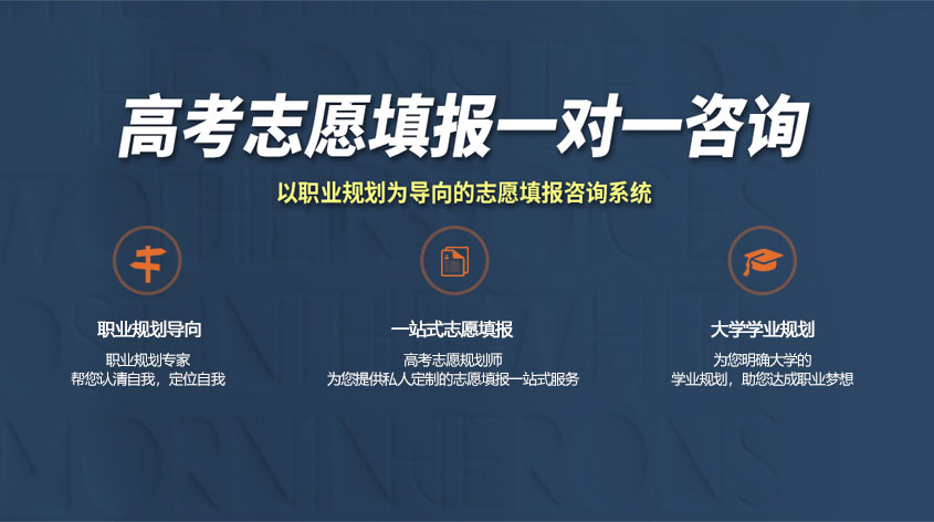 高考志愿填報(bào)-量身定制高考志愿填報(bào)一對(duì)一服務(wù)